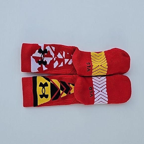 Under Armour UA Boy's Alter Ego Batman Super Hero Socks 2 Pair - Picture 4 of 7